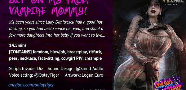  Lady Dimitrescu - Sit on my face, Vampire Mommy! (18 EroAudio)